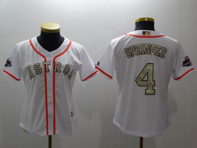 2017 world championship Houston Astros gold jerseys-012